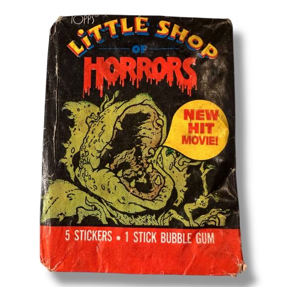 Vintage Topps Little Shop of Horrors Trading Cards 1986 Unopened - Picture 1 of 9